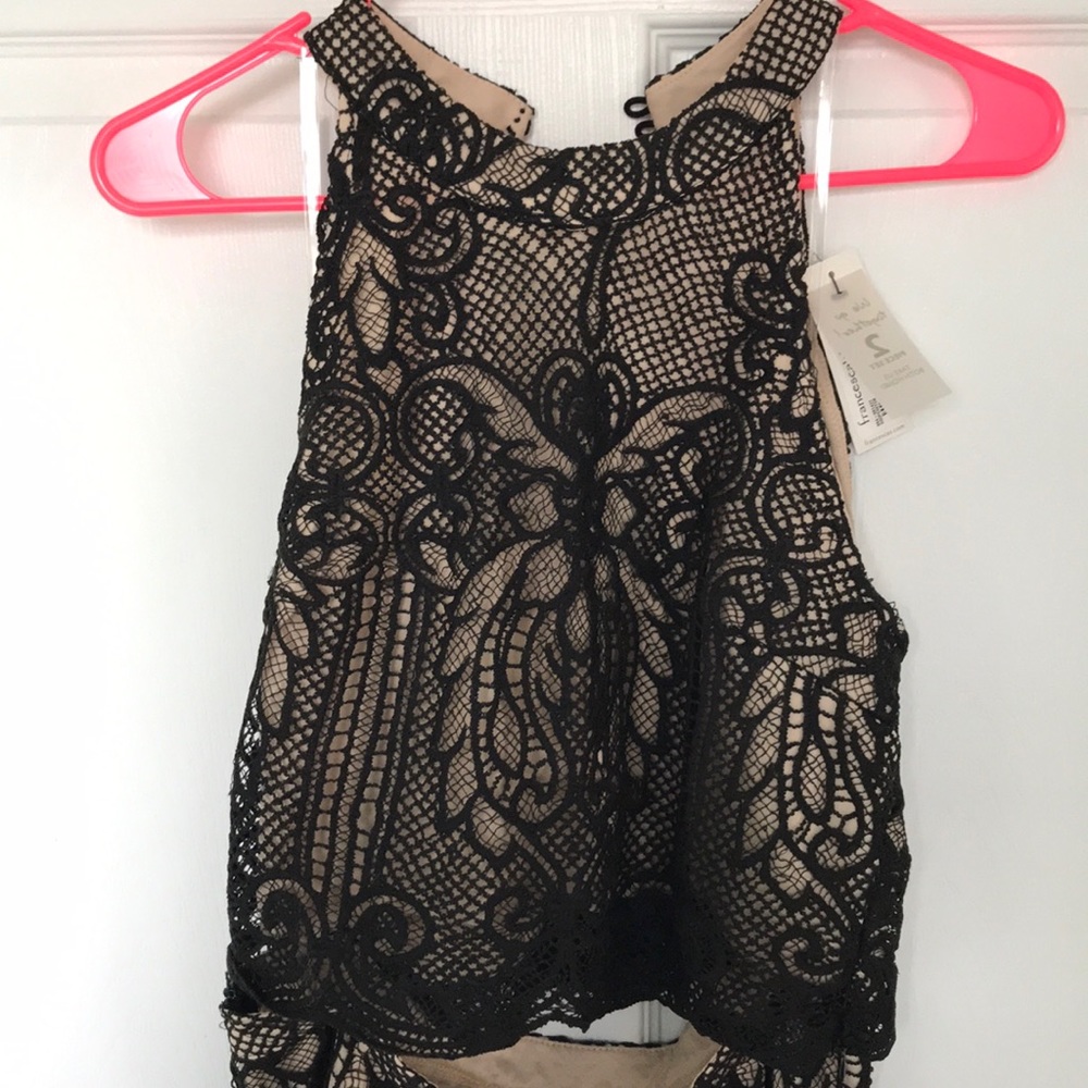 2 piece midi dress